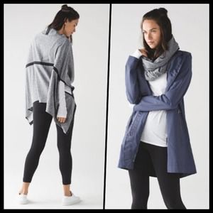 Lululemon Vinyasa Wrap Scarf Poncho With Arm Holes NWOT